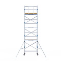 Alumexx Rolsteiger Alumexx Light 90x190 8,2m werkhoogte tegen de gevel