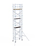 Rolsteiger Alumexx Light 90x190 9,2m werkhoogte tegen de gevel