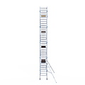 Alumexx Rolsteiger Alumexx Light 90x190 10,2m werkhoogte tegen de gevel