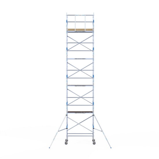 Alumexx Rolsteiger Alumexx Light 90x190 10,2m werkhoogte tegen de gevel