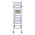 Alumexx Rolsteiger Alumexx Light 90x250 4,2m werkhoogte tegen de gevel