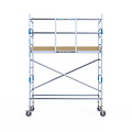 Alumexx Rolsteiger Alumexx Light 90x250 4,2m werkhoogte tegen de gevel