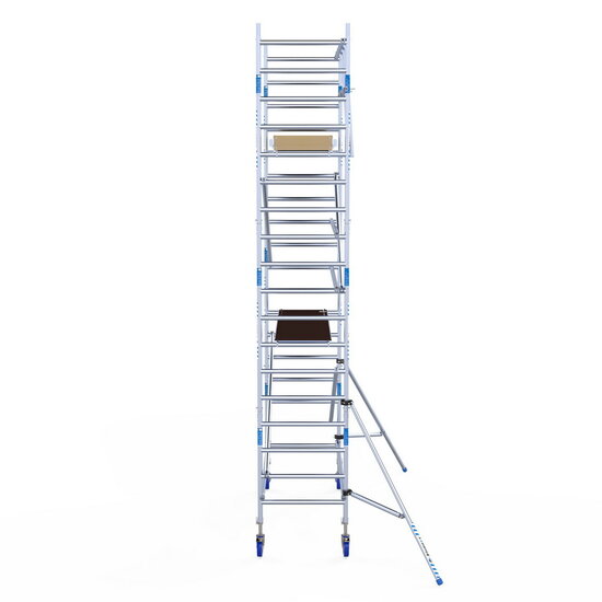 Alumexx Rolsteiger Alumexx Light 90x250 6,2m werkhoogte tegen de gevel