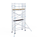 Alumexx Rolsteiger Alumexx Light 90x250 6,2m werkhoogte tegen de gevel