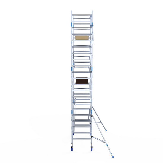 Alumexx Rolsteiger Alumexx Light 90x250 7,2m werkhoogte tegen de gevel