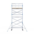 Alumexx Rolsteiger Alumexx Light 90x250 7,2m werkhoogte tegen de gevel