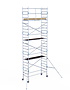 Rolsteiger Alumexx Light 90x250 8,2m werkhoogte tegen de gevel