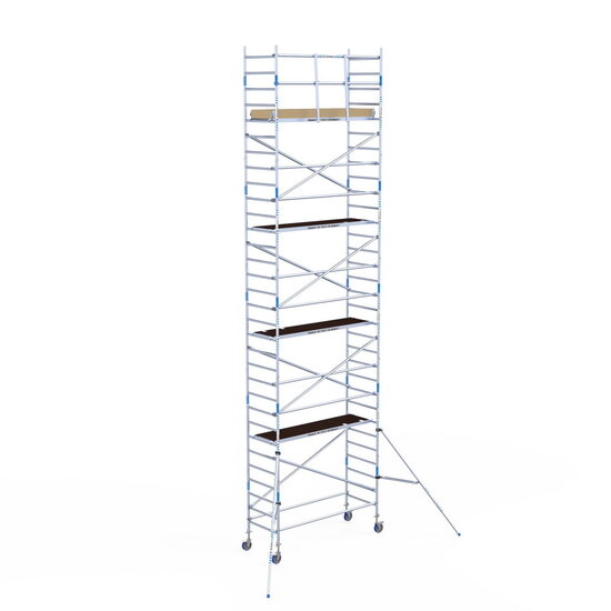 Alumexx Rolsteiger Alumexx Light 90x250 10,2m werkhoogte tegen de gevel