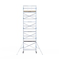 Alumexx Rolsteiger Alumexx Light 90x250 10,2m werkhoogte tegen de gevel