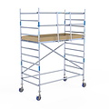 Alumexx Rolsteiger Alumexx Light 135x250 4,2m werkhoogte tegen de gevel