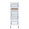 Alumexx Rolsteiger Alumexx Light 135x250 5,2m werkhoogte tegen de gevel