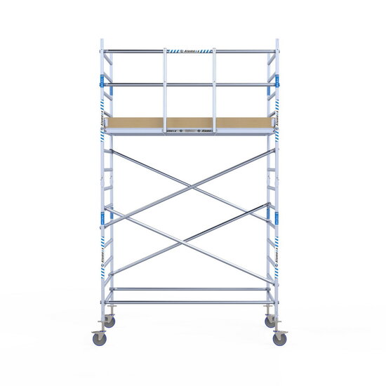 Alumexx Rolsteiger Alumexx Light 135x250 5,2m werkhoogte tegen de gevel