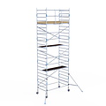 Alumexx Rolsteiger Alumexx Light 135x250 8,2m werkhoogte tegen de gevel