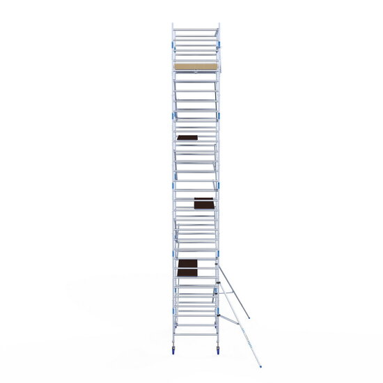 Alumexx Rolsteiger Alumexx Light 135x250 10,2m werkhoogte tegen de gevel