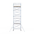 Alumexx Rolsteiger Alumexx Light 135x250 10,2m werkhoogte tegen de gevel