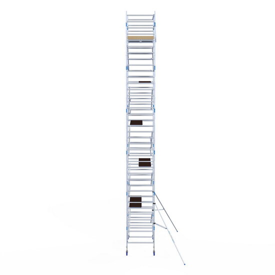 Alumexx Rolsteiger Alumexx Light 135x250 12,2m werkhoogte tegen de gevel