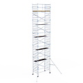 Alumexx Rolsteiger Alumexx Light 135x250 12,2m werkhoogte tegen de gevel