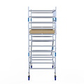 Alumexx Rolsteiger Alumexx Light 135x190 4,2m werkhoogte tegen de gevel