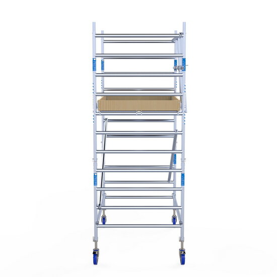 Alumexx Rolsteiger Alumexx Light 135x190 4,2m werkhoogte tegen de gevel