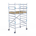 Alumexx Rolsteiger Alumexx Light 135x190 4,2m werkhoogte tegen de gevel