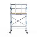 Alumexx Rolsteiger Alumexx Light 135x190 4,2m werkhoogte tegen de gevel
