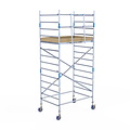 Alumexx Rolsteiger Alumexx Light 135x190 5,2m werkhoogte tegen de gevel
