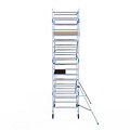 Alumexx Rolsteiger Alumexx Light 135x190 6,2m werkhoogte tegen de gevel