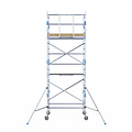 Alumexx Rolsteiger Alumexx Light 135x190 6,2m werkhoogte tegen de gevel