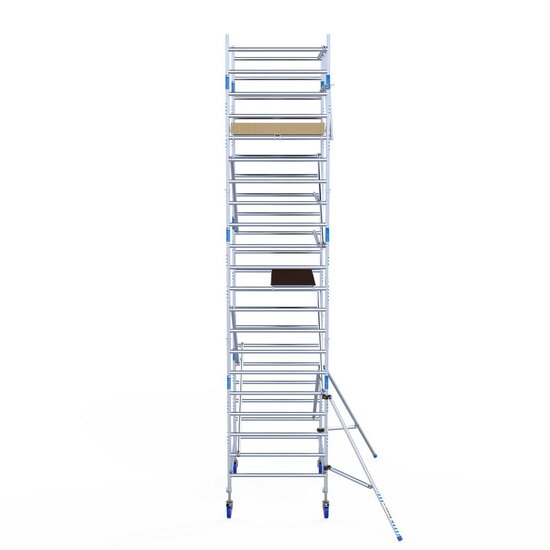 Alumexx Rolsteiger Alumexx Light 135x190 7,2m werkhoogte tegen de gevel