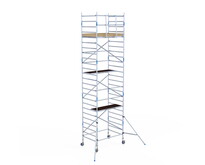 Rolsteiger Alumexx Light 135x190 8,2m werkhoogte tegen de gevel