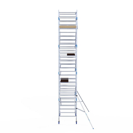 Alumexx Rolsteiger Alumexx Light 135x190 9,2m werkhoogte tegen de gevel