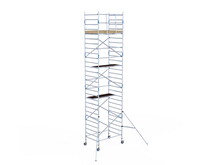 Rolsteiger Alumexx Light 135x190 9,2m werkhoogte tegen de gevel