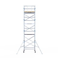 Alumexx Rolsteiger Alumexx Light 135x190 9,2m werkhoogte tegen de gevel
