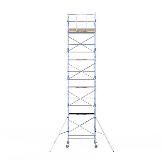 Alumexx Rolsteiger Alumexx Light 135x190 10,2m werkhoogte tegen de gevel