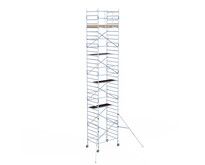 Rolsteiger Alumexx Light 135x190 11,2m werkhoogte tegen de gevel