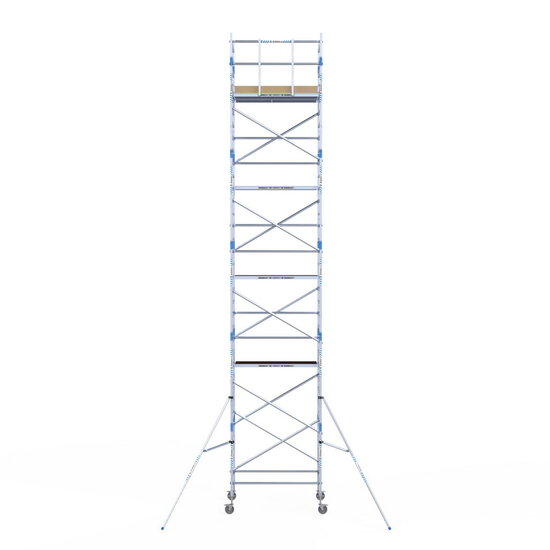 Alumexx Rolsteiger Alumexx Light 135x190 11,2m werkhoogte tegen de gevel