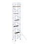 Rolsteiger Alumexx Light 135x190 12,2m werkhoogte tegen de gevel