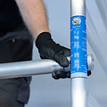 Alumexx Rolsteiger Alumexx Extra 75x190 10,2m werkhoogte tegen de gevel