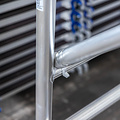 Alumexx Rolsteiger Alumexx Extra 135x250 5,2m werkhoogte tegen de gevel