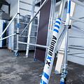 Alumexx Rolsteiger Alumexx Light 75x190 10,2m werkhoogte tegen de gevel