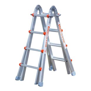 Waku multifunctionele vouwladder 4x4