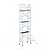 Euroscaffold Rolsteiger Basic 90x190 8,2m werkhoogte tegen de gevel