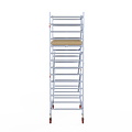 Euroscaffold Rolsteiger Euroscaffold Basic 135x190 5,2m werkhoogte tegen de gevel