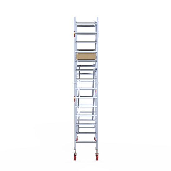 Euroscaffold Steigeraanhanger 250 + Rolsteiger Basic 75x190 5,2m werkhoogte