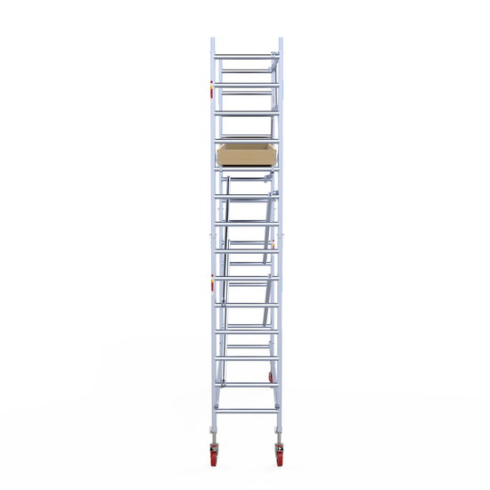 Euroscaffold Steigeraanhanger 305 + Rolsteiger Basic 75x305 5,2m werkhoogte
