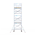 Euroscaffold Steigeraanhanger 250 + Rolsteiger Basic 75x190 8,2m werkhoogte