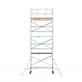 Euroscaffold Steigeraanhanger 250 + Rolsteiger Basic 75x250 8,2m werkhoogte
