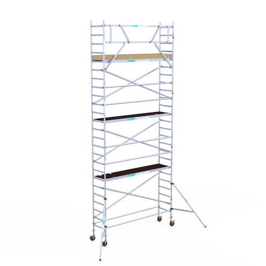 Euroscaffold Steigeraanhanger 305 + Rolsteiger Basic 75x305 8,2m werkhoogte