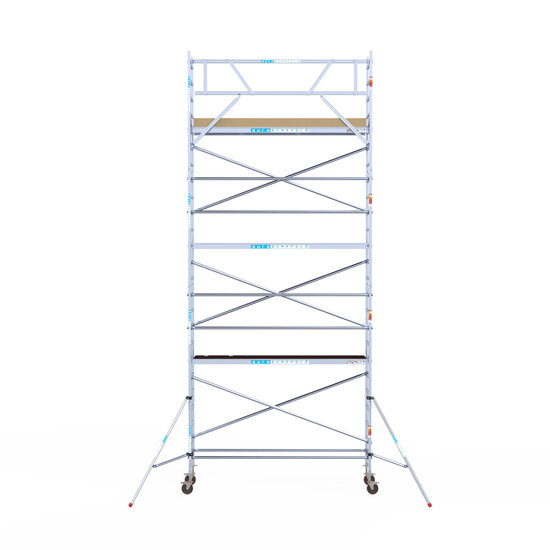 Euroscaffold Steigeraanhanger 305 + Rolsteiger Basic 75x305 8,2m werkhoogte