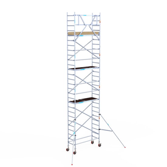 Euroscaffold Steigeraanhanger 250 + Rolsteiger Basic 75x190 9,2m werkhoogte